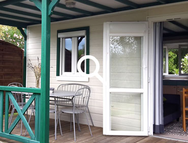 Gite A l'unisson en Ardèche : chalet Clé de sol