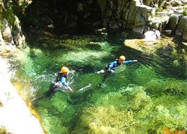 Gite en Ardèche : Le canyoning