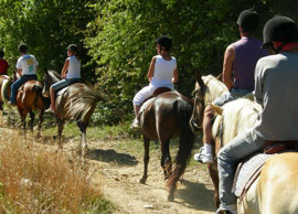 Gite en Ardèche : Balade à cheval