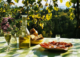 Gite en Ardèche : Repas champêtre