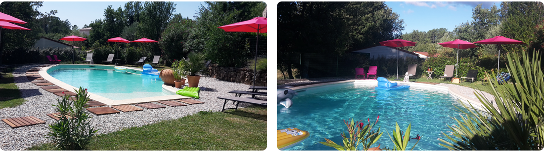 Location gite en Ardèche : Gite A l'unisson